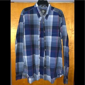 H&M Plaid Long Sleeve Shirt